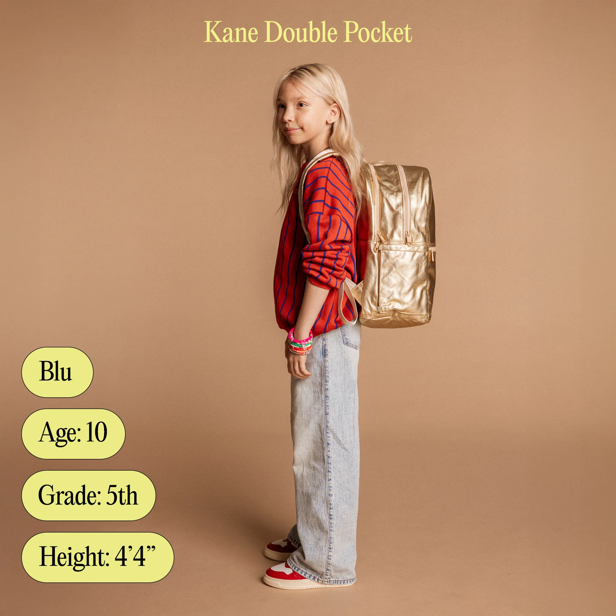 Kane Double Pocket Backpack - Image 6